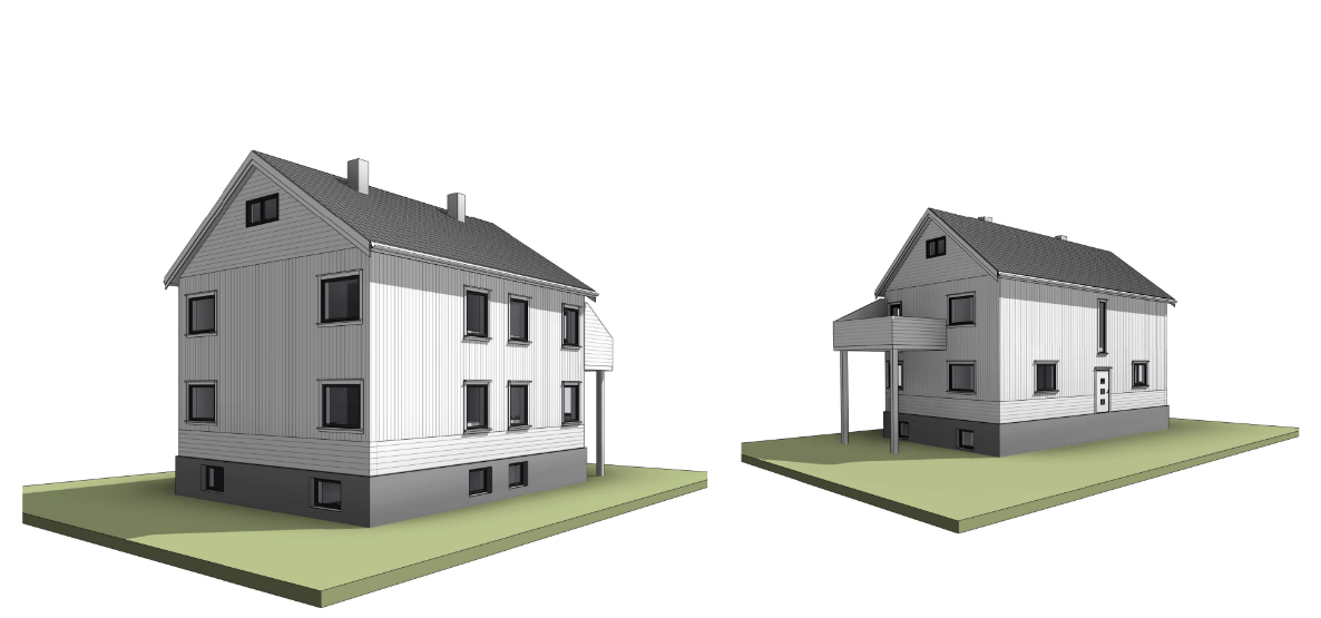 Prosjekt i Stavanger - 2024: Dette prosjektet, utført i 2024, kombinerer bruksendring og fasadefornyelse, og gir bygningen et moderne preg samtidig som den tilpasses nye behov.